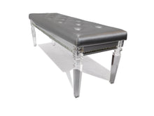 Load image into Gallery viewer, Glamour Style Bedroom In A Silver Finish