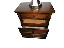 Load image into Gallery viewer, Transitional Style Bedroom In A Brown Cherry Finish