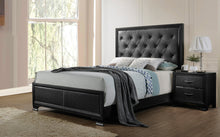 Load image into Gallery viewer, Contemporary Style In A Black Finish Bedroom