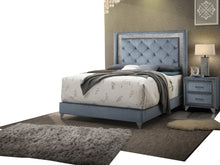 Load image into Gallery viewer, Glamour Styled Bedroom In A Silver Fabric Covering