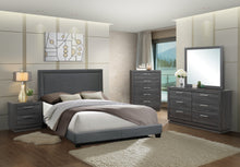 Load image into Gallery viewer, Modern Style Bedroom In A Gray Woodgrain Finish