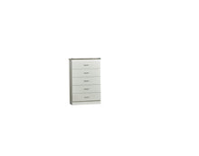 Load image into Gallery viewer, Contemporary Style Bedroom In A White Finish