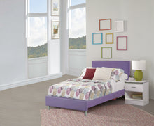 Load image into Gallery viewer, Contemporary Style Bedroom In A White And Purple Finish