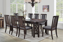 Load image into Gallery viewer, Transitional Style Dining Set In A Brown/Cherry Finish