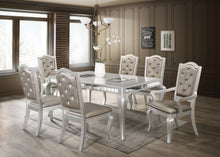 Load image into Gallery viewer, Glamorous Style Dining In A Metallic Silver Finish