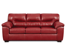 Load image into Gallery viewer, Contemporary Style In A Red Breathable Pu Fabric Living Room