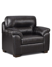 Load image into Gallery viewer, Contemporary Style In A Black Breathable Pu Fabric Living Room