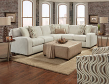 Load image into Gallery viewer, Contemporary Sectional In An Oyster Color Textured Fabric Living Room