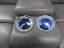 Load image into Gallery viewer, Motion Sectional In A White Leather Air Fabric In A Gray Leather Air Fabric