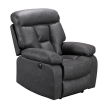 Load image into Gallery viewer, Power Motion Group In A Gray Pu Fabric