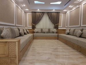 Jalsha Arabia With Wood in the Arabian style