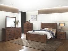 Load image into Gallery viewer, Traditional Style Bedroom In A Dark Brown Finish
