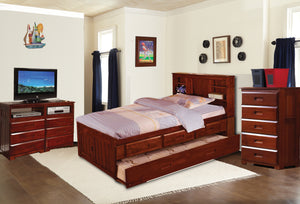 Captains Bed In A Solid Wood Construction