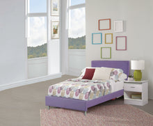 Load image into Gallery viewer, Contemporary Style Bedroom In A White And Purple Finish
