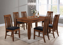 Load image into Gallery viewer, Transitional Style In A Brandy Finish Dinning Table

