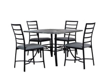 Load image into Gallery viewer, Contemporary Dining Set With Gray Faux Concrete Finish
