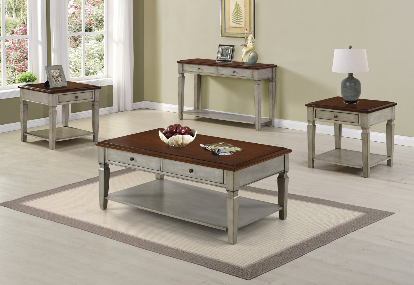 Transitional Styled Occasional Tables