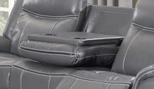 Load image into Gallery viewer, Motion Group In A Gray Leather Air Fabric
