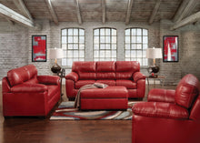 Load image into Gallery viewer, Contemporary Style In A Red Breathable Pu Fabric Living Room
