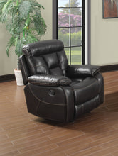 Load image into Gallery viewer, Motion Group In A Dark Brown Pu Fabric With Contrast Stitching
