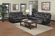 Load image into Gallery viewer, Motion Group In A Dark Brown Pu Fabric With Contrast Stitching
