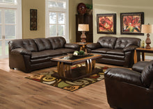 Load image into Gallery viewer, Contemporary Style In A Brown Pu Fabric

