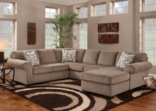 Load image into Gallery viewer, Three Piece Sectional With Movable Chaise Option
