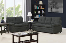 Load image into Gallery viewer, Contemporary Styling In A Gray Textured Fabric
