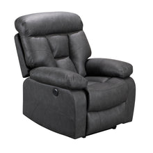 Load image into Gallery viewer, Power Motion Group In A Gray Pu Fabric

