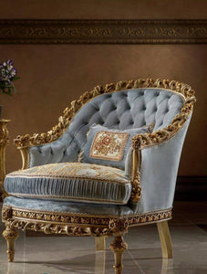 Light Blue Love Seat